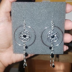 Matching necklace and earrings set